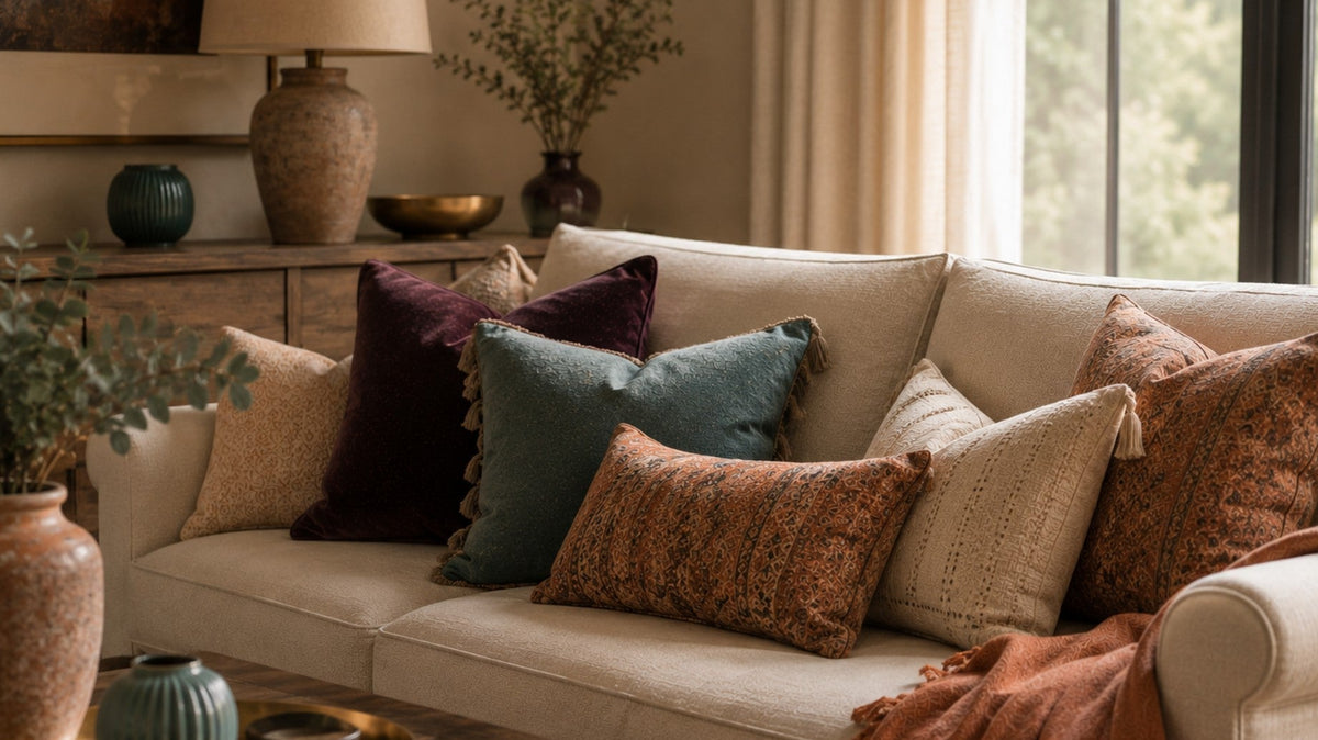 Choosing Decorative Pillows for a Cohesive Room